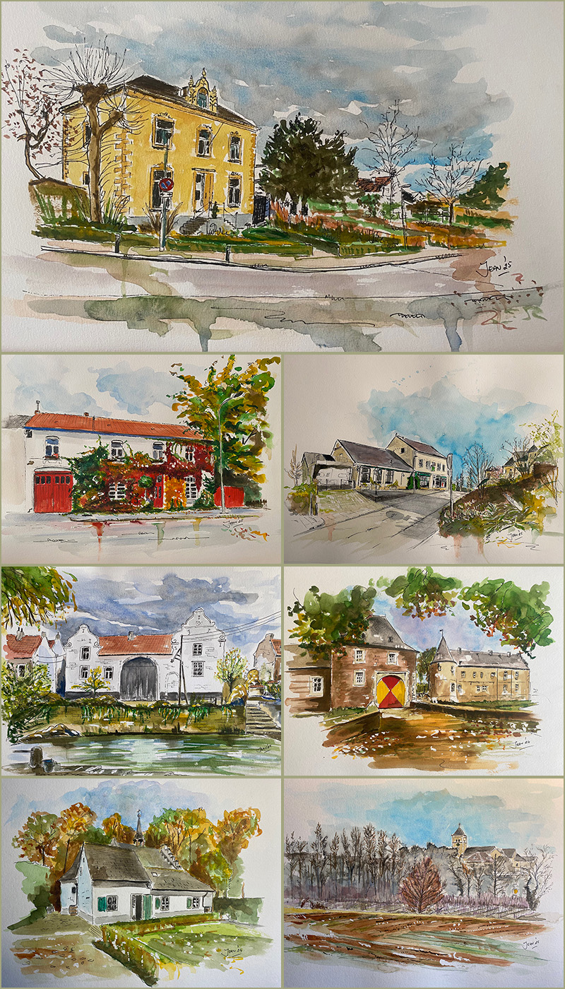 Aquarellen Klimmen