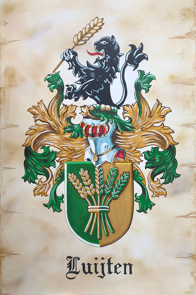 paint coat of arms