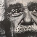 schilderij-figuratief-2016-portret-einstein